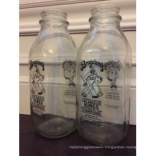 Haonai glassware drinking jars,milk jar